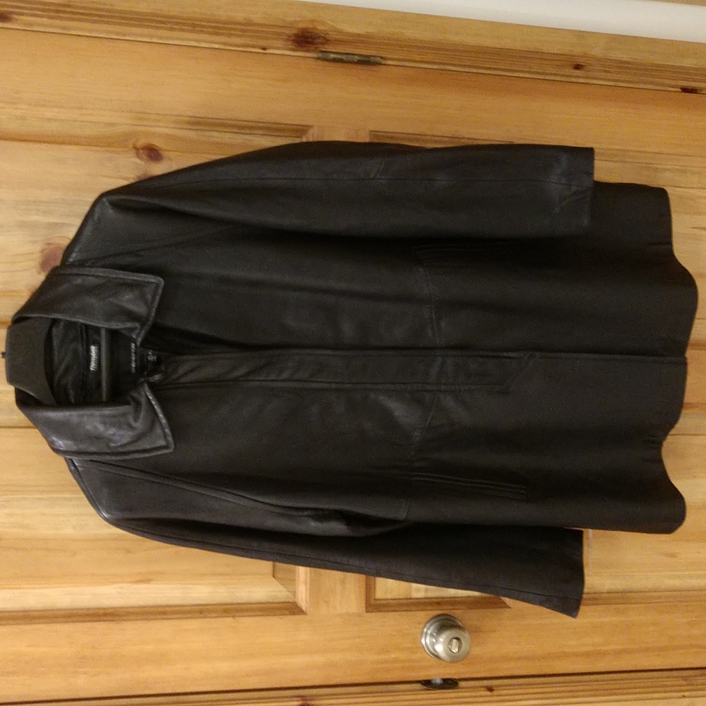 Jones New York Leather Jacket XL